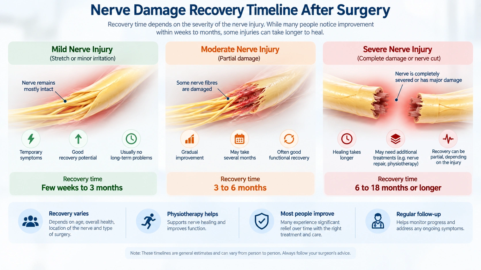 Nerve Damage Recovery Timeline